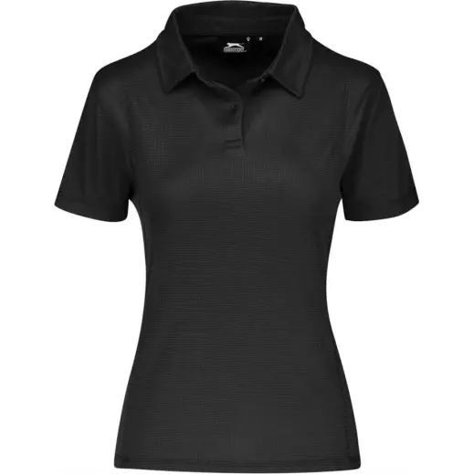 Ladies Hydro Golf Shirt Black